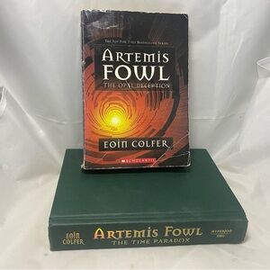 Artemis Fowl The Time Paradox (Hardcover) + the Opal Deception by Eoin Colfer